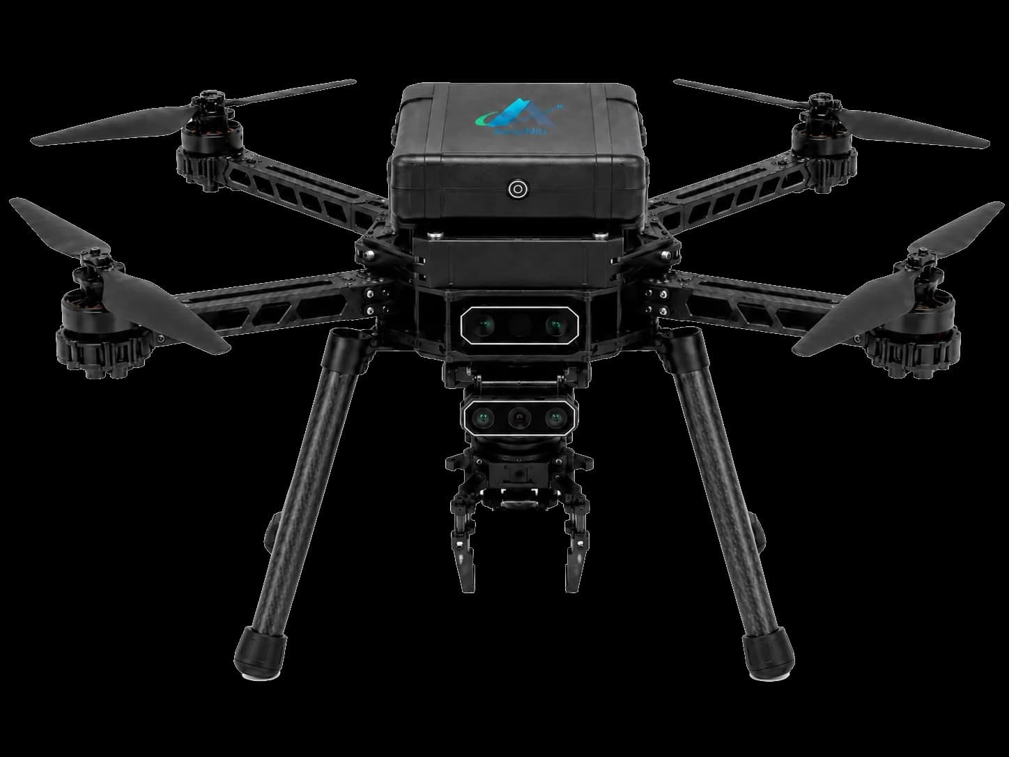 Autonomous UAV configured with 360 LiDAR for obstacle-aware drone missions