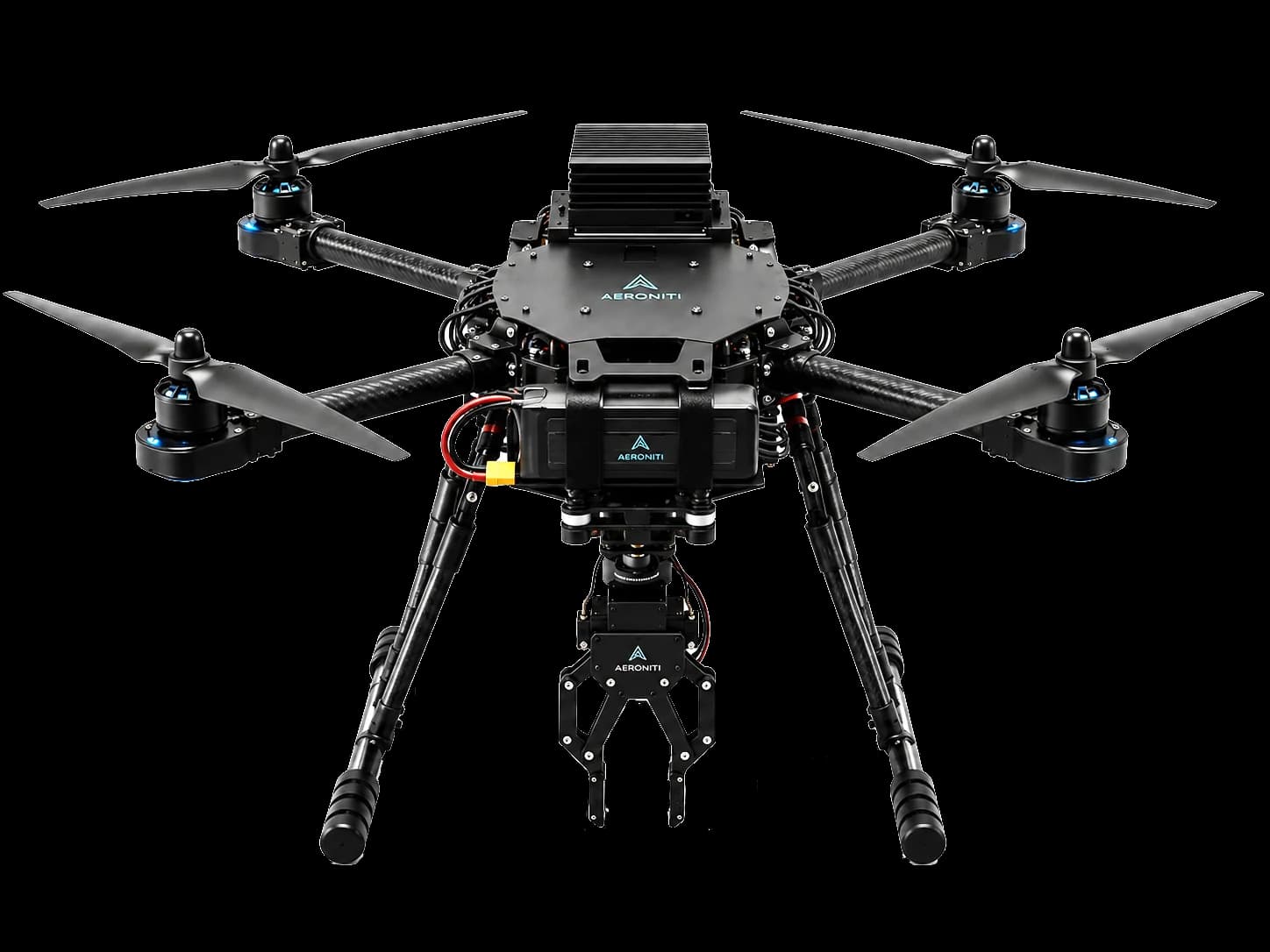 Aeroniti SkyCore autonomous drone platform with onboard AI and mission-control integration
