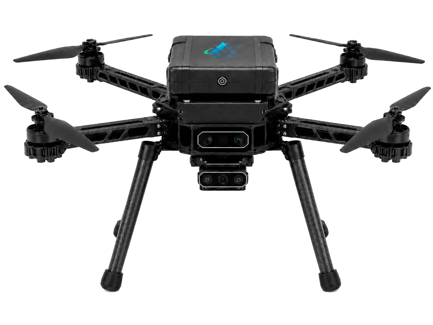 Aeroniti Sentinel thermal surveillance drone configured for night patrol and human detection